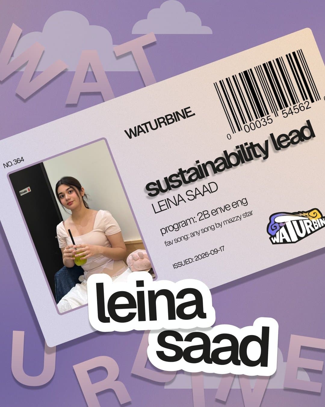 Sustainability Lead