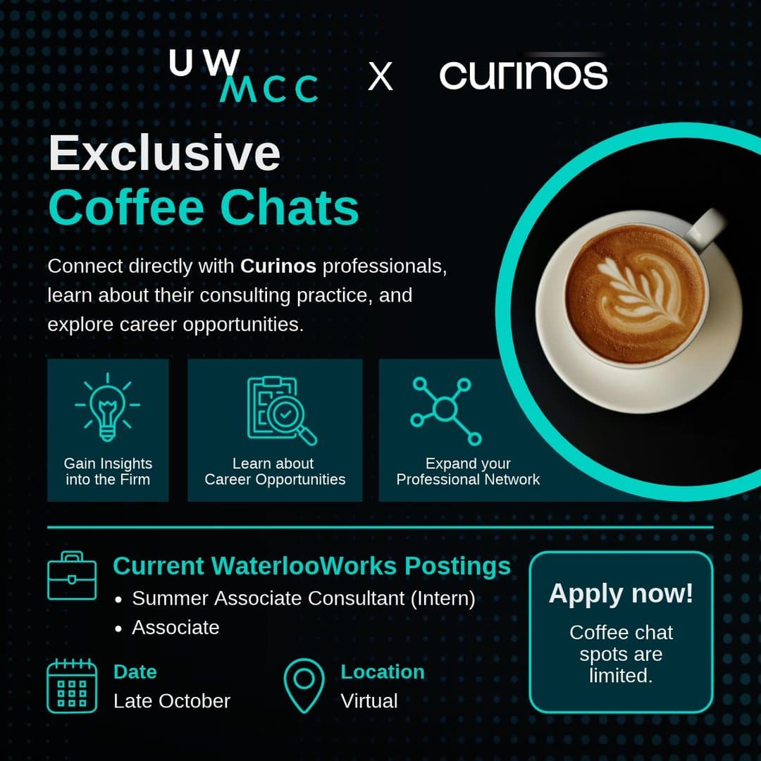 UWMCC x Curinos Coffee Chats